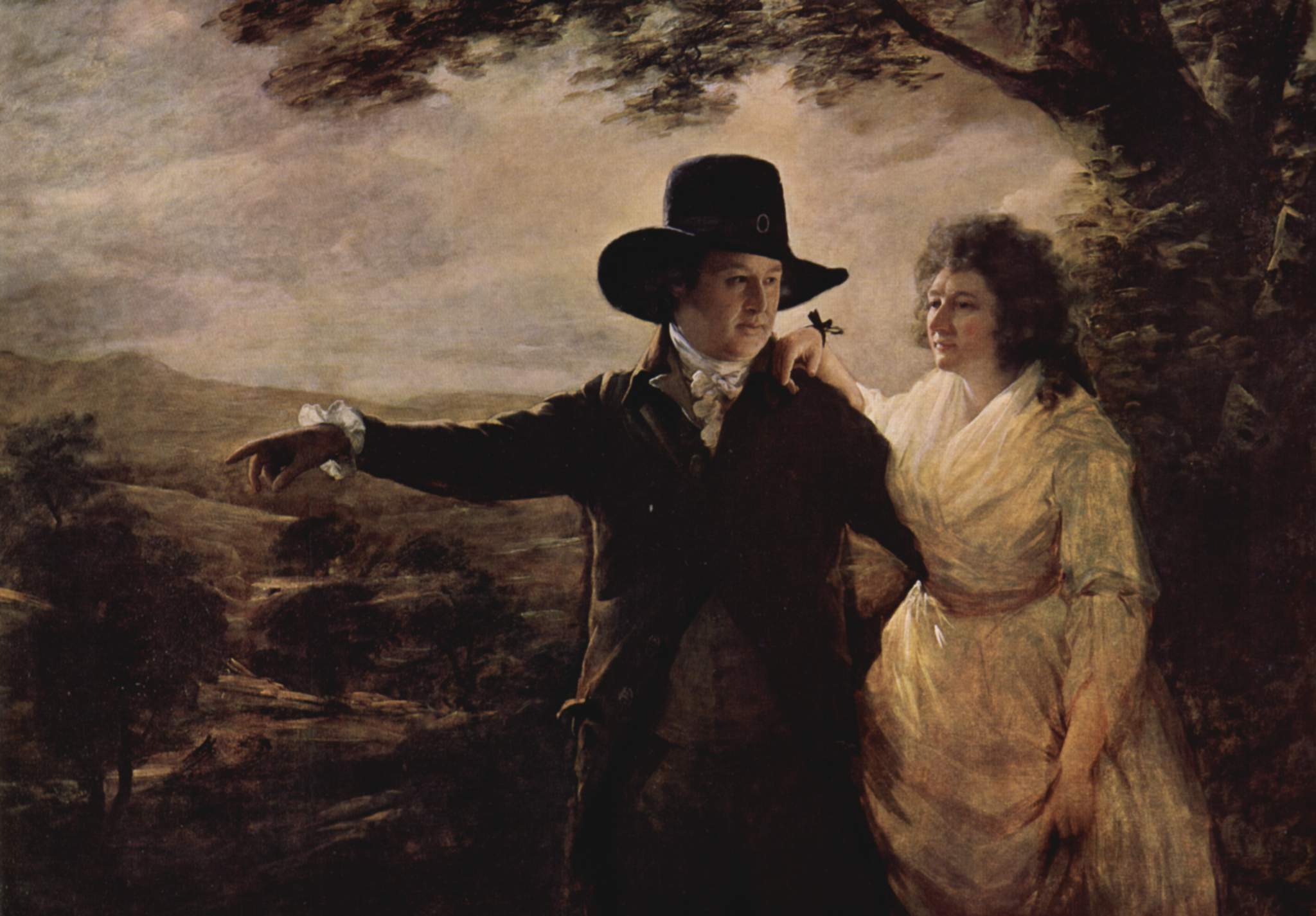 Sir John And Lady Clerk by Henry Raeburn, 1790